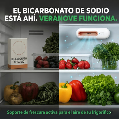 veranove™ Mantiene los alimentos frescos 4 veces más tiempo y reduce drásticamente tu factura del supermercado.