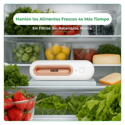 veranove™ Mantiene los alimentos frescos 4 veces más tiempo y reduce drásticamente tu factura del supermercado.